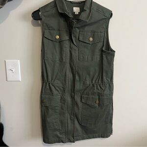 A New Day Olive Green Vest